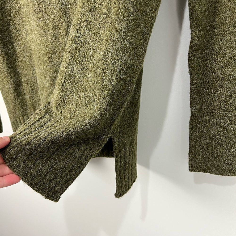 BP Olive Night Green Turtleneck Sweater - Picture 6 of 8